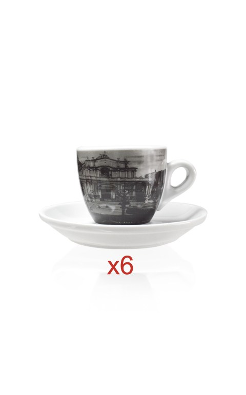 tazze espresso catania set 6